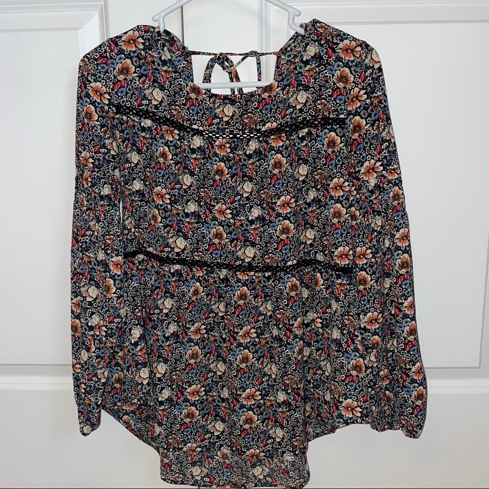Target Knox Rose floral long sleeve size XS